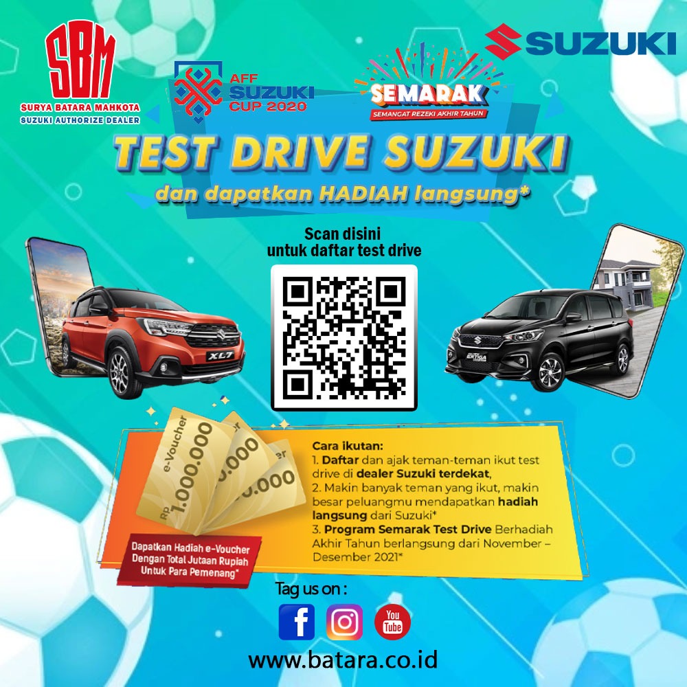 Test Drive Berhadiah, Suzuki SBM