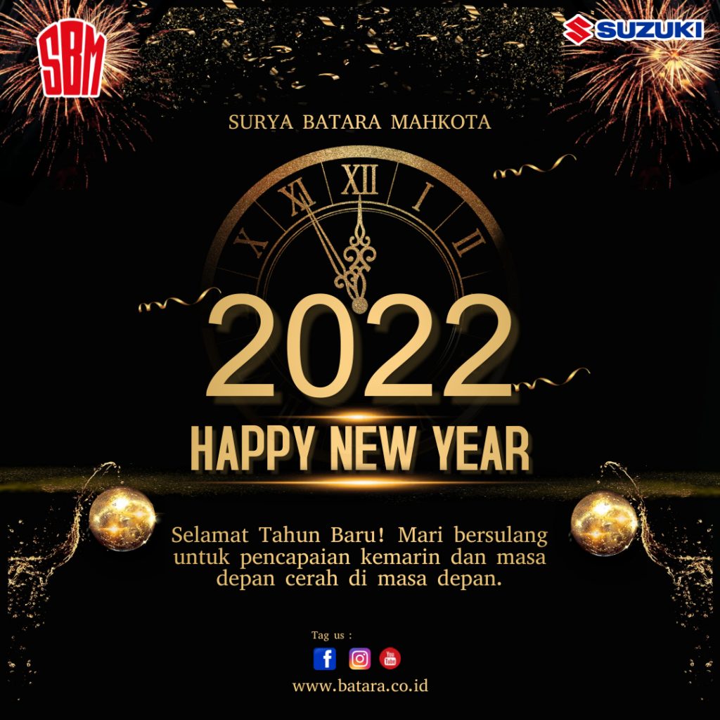Selamat Tahun Baru 2022, Suzuki SBM, Kupang