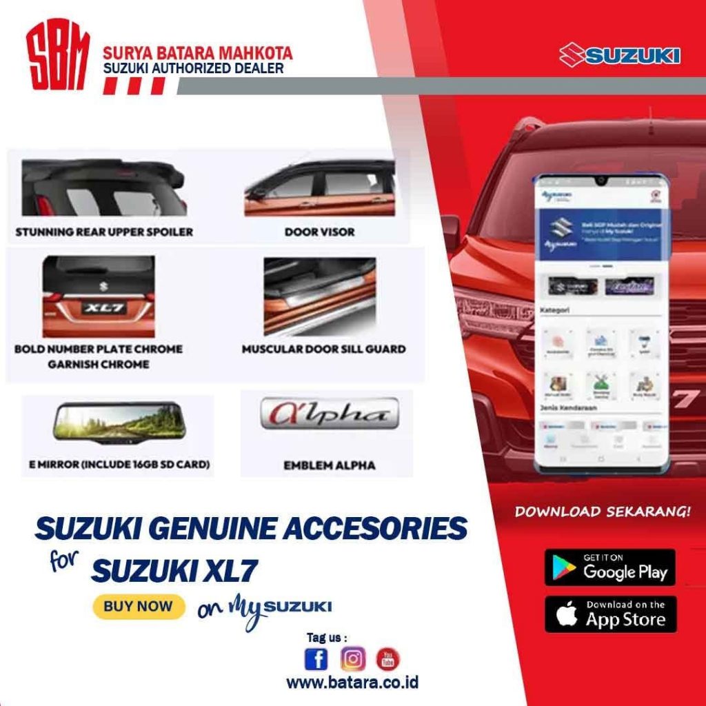 Beli Suzuki Genuine Accessories di My Suzuki SBM