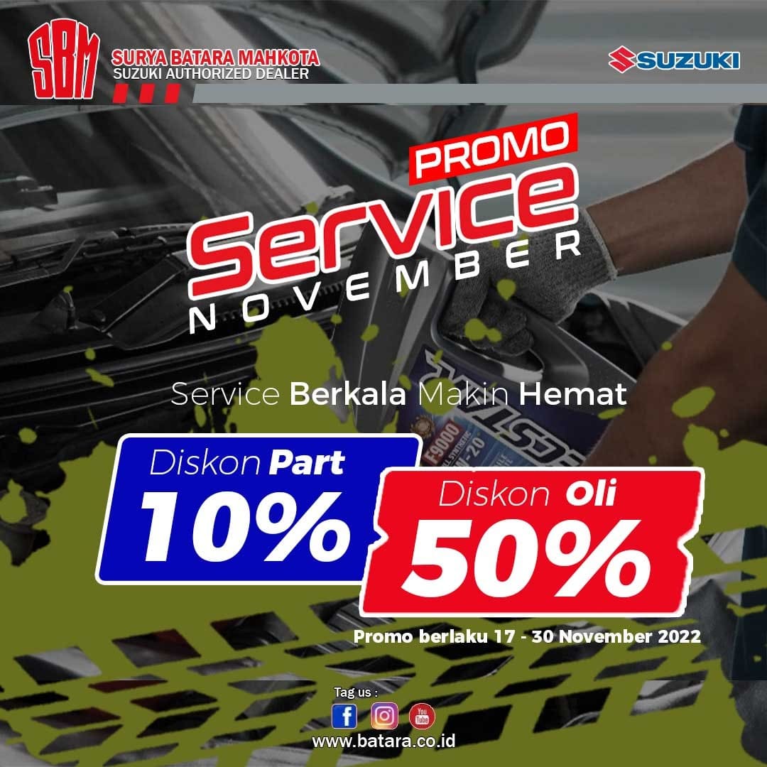Promo Service November, Suzuki SBM Kupang